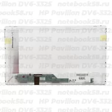 Матрица для ноутбука HP Pavilion DV6-3325 (1366x768 HD) TN, 40pin, Глянцевая