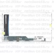 Матрица для ноутбука HP Pavilion G6-2138sr (1366x768 HD) TN, 40pin, Матовая