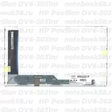 Матрица для ноутбука HP Pavilion DV6-3031nr (1366x768 HD) TN, 40pin, Матовая
