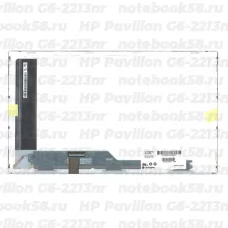 Матрица для ноутбука HP Pavilion G6-2213nr (1366x768 HD) TN, 40pin, Матовая