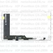 Матрица для ноутбука HP Pavilion G6-2105 (1366x768 HD) TN, 40pin, Матовая