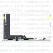 Матрица для ноутбука HP Pavilion G6-2277sr (1366x768 HD) TN, 40pin, Матовая