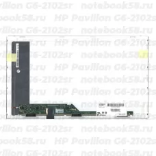 Матрица для ноутбука HP Pavilion G6-2102sr (1366x768 HD) TN, 40pin, Глянцевая