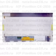Матрица для ноутбука HP Pavilion G6-2108 (1366x768 HD) TN, 40pin, Глянцевая