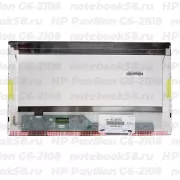 Матрица для ноутбука HP Pavilion G6-2108 (1366x768 HD) TN, 40pin, Матовая
