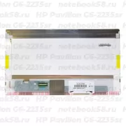 Матрица для ноутбука HP Pavilion G6-2235sr (1366x768 HD) TN, 40pin, Глянцевая