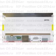 Матрица для ноутбука HP Pavilion G6-2394er (1366x768 HD) TN, 40pin, Глянцевая