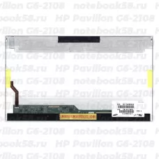 Матрица для ноутбука HP Pavilion G6-2108 (1366x768 HD) TN, 40pin, Глянцевая