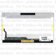Матрица для ноутбука HP Pavilion G6-2239er (1366x768 HD) TN, 40pin, Глянцевая