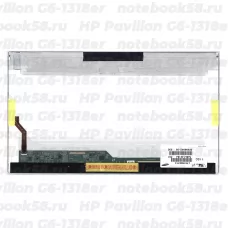 Матрица для ноутбука HP Pavilion G6-1318er (1366x768 HD) TN, 40pin, Глянцевая