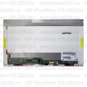 Матрица для ноутбука HP Pavilion G6-2252sr (1366x768 HD) TN, 40pin, Глянцевая