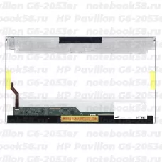 Матрица для ноутбука HP Pavilion G6-2053er (1366x768 HD) TN, 40pin, Глянцевая