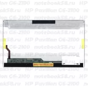 Матрица для ноутбука HP Pavilion G6-2100 (1366x768 HD) TN, 40pin, Глянцевая