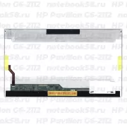 Матрица для ноутбука HP Pavilion G6-2112 (1366x768 HD) TN, 40pin, Глянцевая