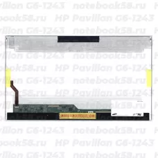 Матрица для ноутбука HP Pavilion G6-1243 (1366x768 HD) TN, 40pin, Глянцевая