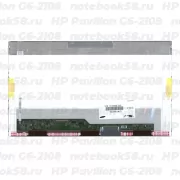 Матрица для ноутбука HP Pavilion G6-2108 (1366x768 HD) TN, 40pin, Глянцевая