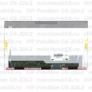 Матрица для ноутбука HP Pavilion G6-2242 (1366x768 HD) TN, 40pin, Глянцевая