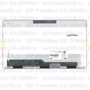 Матрица для ноутбука HP Pavilion G6-2080sr (1366x768 HD) TN, 40pin, Глянцевая