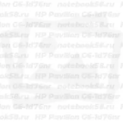 Матрица для ноутбука HP Pavilion G6-1d76nr (1366x768 HD) TN, 40pin, Глянцевая