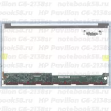 Матрица для ноутбука HP Pavilion G6-2138sr (1366x768 HD) TN, 40pin, Глянцевая