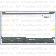 Матрица для ноутбука HP Pavilion G6-1371 (1366x768 HD) TN, 40pin, Глянцевая