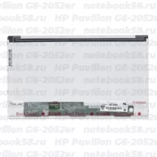 Матрица для ноутбука HP Pavilion G6-2052er (1366x768 HD) TN, 40pin, Матовая