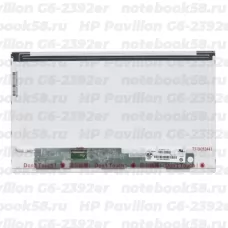 Матрица для ноутбука HP Pavilion G6-2392er (1366x768 HD) TN, 40pin, Матовая