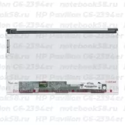 Матрица для ноутбука HP Pavilion G6-2394er (1366x768 HD) TN, 40pin, Матовая