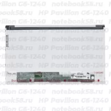 Матрица для ноутбука HP Pavilion G6-1240 (1366x768 HD) TN, 40pin, Матовая