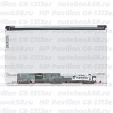 Матрица для ноутбука HP Pavilion G6-1313er (1366x768 HD) TN, 40pin, Матовая