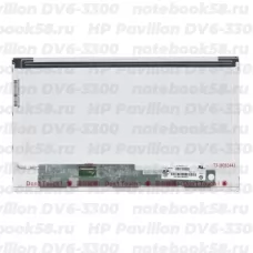 Матрица для ноутбука HP Pavilion DV6-3300 (1366x768 HD) TN, 40pin, Матовая
