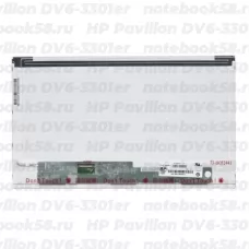 Матрица для ноутбука HP Pavilion DV6-3301er (1366x768 HD) TN, 40pin, Матовая