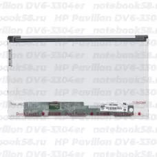 Матрица для ноутбука HP Pavilion DV6-3304er (1366x768 HD) TN, 40pin, Матовая