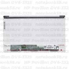 Матрица для ноутбука HP Pavilion DV6-3325 (1366x768 HD) TN, 40pin, Матовая
