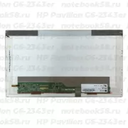Матрица для ноутбука HP Pavilion G6-2343er (1366x768 HD) TN, 40pin, Глянцевая