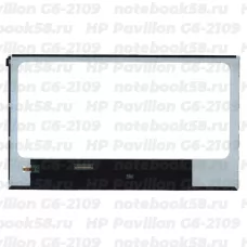 Матрица для ноутбука HP Pavilion G6-2109 (1366x768 HD) TN, 40pin, Глянцевая