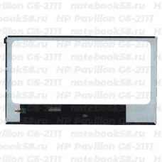 Матрица для ноутбука HP Pavilion G6-2111 (1366x768 HD) TN, 40pin, Глянцевая