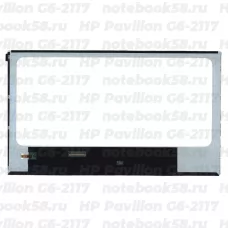 Матрица для ноутбука HP Pavilion G6-2117 (1366x768 HD) TN, 40pin, Глянцевая