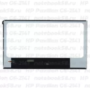 Матрица для ноутбука HP Pavilion G6-2141 (1366x768 HD) TN, 40pin, Глянцевая