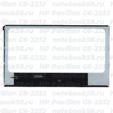 Матрица для ноутбука HP Pavilion G6-2232 (1366x768 HD) TN, 40pin, Глянцевая