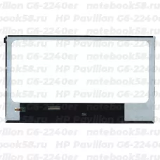 Матрица для ноутбука HP Pavilion G6-2240er (1366x768 HD) TN, 40pin, Глянцевая