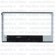 Матрица для ноутбука HP Pavilion G6-2386er (1366x768 HD) TN, 40pin, Глянцевая