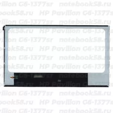 Матрица для ноутбука HP Pavilion G6-1377sr (1366x768 HD) TN, 40pin, Глянцевая