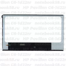 Матрица для ноутбука HP Pavilion G6-1d22nr (1366x768 HD) TN, 40pin, Глянцевая