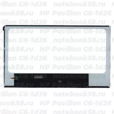Матрица для ноутбука HP Pavilion G6-1d26 (1366x768 HD) TN, 40pin, Глянцевая