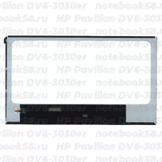 Матрица для ноутбука HP Pavilion DV6-3030er (1366x768 HD) TN, 40pin, Глянцевая