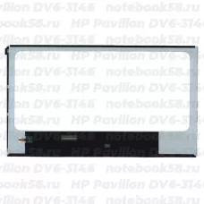 Матрица для ноутбука HP Pavilion DV6-3146 (1366x768 HD) TN, 40pin, Глянцевая
