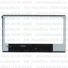 Матрица для ноутбука HP Pavilion DV6-3260 (1366x768 HD) TN, 40pin, Глянцевая