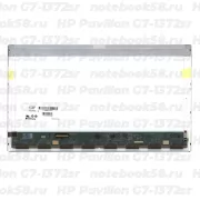 Матрица для ноутбука HP Pavilion G7-1372sr (1600x900 HD+) TN, 40pin, Матовая