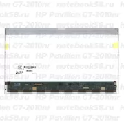 Матрица для ноутбука HP Pavilion G7-2010nr (1600x900 HD+) TN, 40pin, Матовая